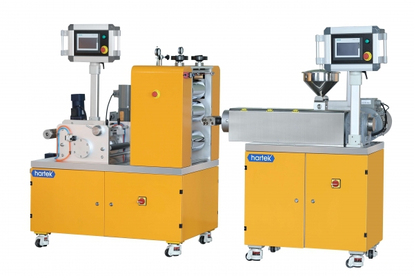 Laboratory sheet extruder